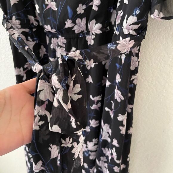 NWT lane Bryant floral chiffon dress - Picture 5 of 8